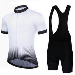 Racing Sets Cycling Jersey 2023 Men's Clothing Summer Short Sleeve Bike Suit Bicycle Clothes Ropa Ciclismo Hombre