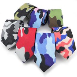 Bow Ties Classic Novelty Camouflage Tie Man's Formal Cotton Polyester Neck Army Black Blue Green Business Wedding Party Suit Gift