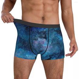 Underpants Forest Print Underwear Star Night Printed Boxer Shorts Trenky Men Soft Brief Birthday Present