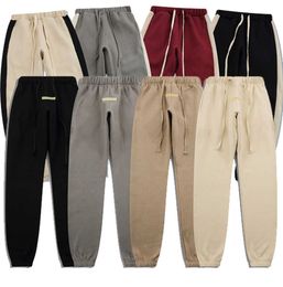 Mens Track Pant Casual Designer High Quality Solid Color Joggers Pants Rainbow side stripes Trousers Elastic Waist 2023