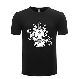 Satanic Goat Baphomet t shirt for men Sports Outdoors Short Sleeve T Shirt cotton material designer design printed