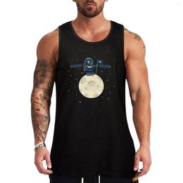 Men's Tank Tops Moon Bear On The Top Man Sexy?costume T Shirt