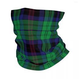 Scarves Tartan Plaid Green Check Bandana Neck Cover Stripes Checkerboard Balaclavas Wrap Scarf Headband Fishing Unisex Adult Breathable