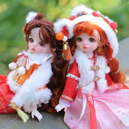 Dolls DBS DREAM FAIRY Doll 16 BJD Fashion doll mechanical joint Body With makeup hair eyes clothes shoes girls anime christmas gift 230815