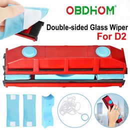 Magnetic Window Cleaners Glass Cleaner Tools Double Glazing Windows Cleaning 820mm Washer Brush 230815