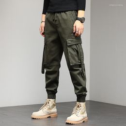 Men's Pants 2023 Cargo Men Jogging Casual Cotton Trouser Mens Streetwear Work Tactical Tracksuit Trousers Plus Size