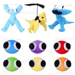Cyan Plush Toy Yellow Pterosaur Chapter 2 Cartoon Character Soft Comfortable Plushie Doll Gift T230815