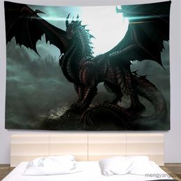 Tapestries Dragon tapestry large fabric wall tapestries decoration Anime tapestry Home decoration Tapestry aesthetics tapestry wall R230815