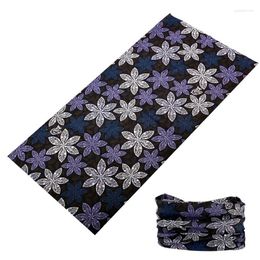 Bandanas Black Neck Gaiter Tube For Women Men Art Printing Windproof Riding Hiking Face Bandana Headband Seamless Balaclava Headscarf