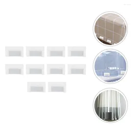 Curtain 20 Pcs Outdoor Sign Block Window Weight Magnetic Bottom White Drapery