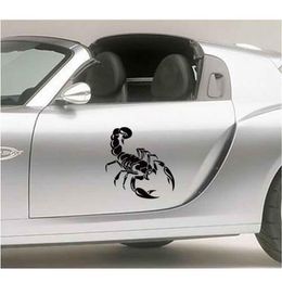 Car Stickers Scorpion Decals Hood Scratches Cover Front Rear Bumper Scratch Marks Films318L