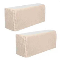 Chair Covers 2pcs Couch Arm Sofa Armrest Cover Recliner Protectors Elastic Slipcover For