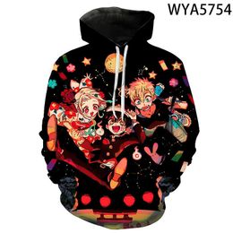 Men's Hoodies Sweatshirts ToiletBound Hanakokun Fashion Men Women Children 3D Printed Streetwear Boy Girl Kids Pullover Tops 230815