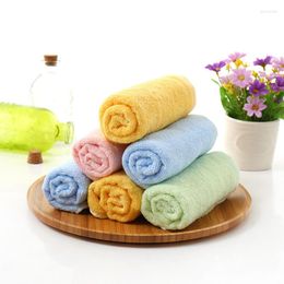 Towel 5 Pcs/Set Bamboo Fibre Face 30x60cm Soft Quick Drying Hand Towels For Bathroom Kitchen House Cleaning Supplies