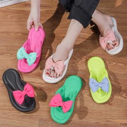 Slipper Women Fashion Summer Slippers Clip Toe Flip Flops Shoes Female Platform Outdoor Beach Sandals Ladies Flat