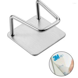 Table Mats Kitchen Stainless Steel Sponge Rack Free Perforated Wall Hanging Racks Multifunctional Sink Storage Hook Wholesale