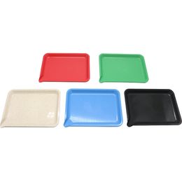 Colourful Smoking Degradable Plastic Portable Preroll Scroll Roll Rolling Cigarette Tray Holder Herb Tobacco Roller Easy Grinder Handpipes Machine Cigar Plate