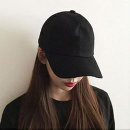 Ball Caps Casual Unisex Baseball Cap Washed Solid Colour Summer Sun Hat For Women Toddler Boys D88