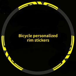 Car Truck Racks Width 20mm MTB Rim Stickers Cycling Reflective Sticker Road Bike Wheelset Decals 20" 26" 275" 29" 700C Bicycle Accessories 230815