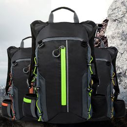 Panniers Bags Hydration Backpack Reflective Strip Water Storage Tear Resistant for Climbing Marathon Travel Sport Pouch 230815