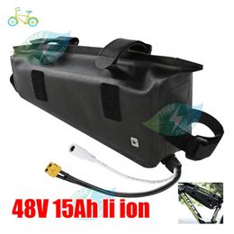 48V 750W 1000W electric bike waterproof triangle bag 48V 15ah triangle ebike battery