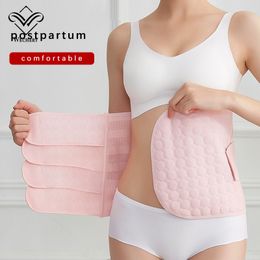 Abdominal Binder Girdle Tummy Control Recovery Band Shapewear Body Shaper Waist Trainer Postpartum Belly Wrap Belt