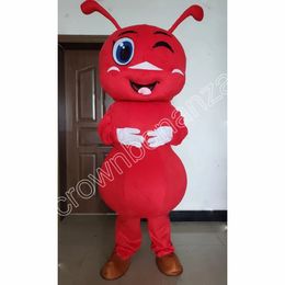 Hot Sale New Ant Mascot Costume Walking Halloween Suit Large Event Costume Suit Party dress