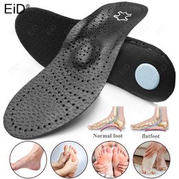 Shoe Parts Accessories EiD Orthopaedic Insoles Ortics Flat Foot Health Sole Pad For Shoes Insert Arch Support Pad For Plantar fasciitis OX Leg pads 230816