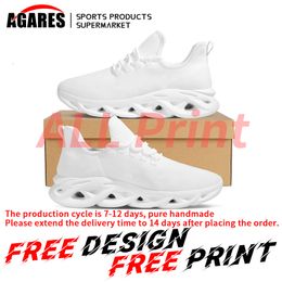 Dress Shoes Print Pattern Sneakers Simple Creative Custom Running Flats Fashion Personalised Design Casual Shoes ME 230815