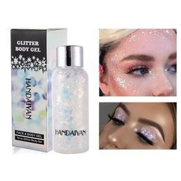 Eye Shadow Selling Glitter Nail Hair Body Face Gel Mermaid Sequins Eyeshadow Theatrical Makeup Festival Party Cosmetics 230815