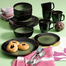 Dinnerware Sets Studio Villa Mosa 16-Piece Set Green