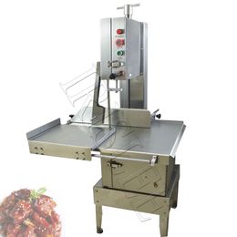 Bone Sawing Machine Vertical Bone Cutting Machine Frozen Meat Cutter Commercial Cut Trotter/Ribs/Fish/Meat/Beef Machine