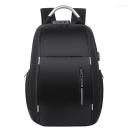 School Bags Anti Theft 22L Men Business Backpacks 15.6 Inch Laptop Fashion Travel Package More Pouches Male Storage