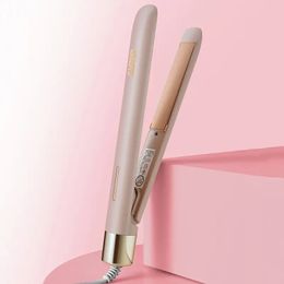 Negative Ion Hair Straightener and Curler for Women - Dual-Use Styling Tool for Daily Travel and Home Use