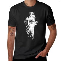 Men's Polos Shostakovich Drawing In White T-Shirt Custom T Shirts Cute Clothes Short Sleeve Tee Men