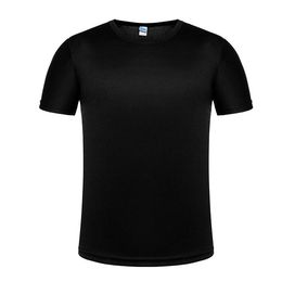 BMY 176 # mesh sports material quick drying round neck