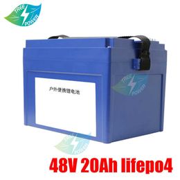 48V 20Ah Lifepo4 Lithium battery with BMS for golf cart ebike scooter bicycle snowbike+5A charger