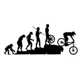 22 8 9 5cm funny mountain bike downhill car sticker CA-0081270s