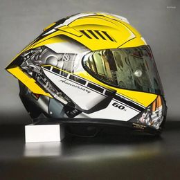 Motorcycle Helmets X-Spirit III X14 Helmet X-Fourteen Yellow Full Face Racing Casco De Motocicleta Capacete Casque