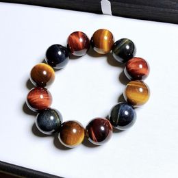 Strand Natural Crystal Bracelet Color Tiger Eye 8mm Men Gift Charm Wolf Wholesale Beads Chinese Style Atmosphere