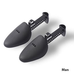 Shoe Parts Accessories Brand High Quality 1 Pair Plastic Shoe Tree Shaper Shapes Stretcher Adjustable for Women Men Unisex Fashion Black shoe tree 230816