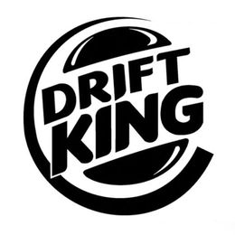 12 12cm DRIFT KING sports passionated style car sticker auto accessories CA-72315Q