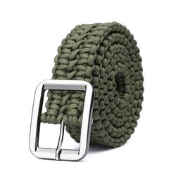 Outdoor Gadgets Paracord 550 Survival Belt Rope Hand Made Tactical Military Bracelet Accessories Camping Hiking Equipment 230815