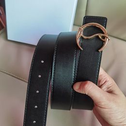 Belt for man designer Red Sole reversible woman fashion casual waistband width 3.8cm gold Silver buckle leather with logo size 100cm-125cm business black beige belts