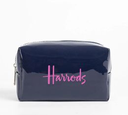 Cosmetic Bags Cases Harros PVC Waterproof Portable Make-Up Bag Portable Storage Bag Key Chain Small Change Bag 230815