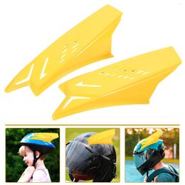 Motorcycle Helmets 2 Pcs Ornament Horns DIY Fake Cute Lovely Small Universal Replaceable Decors Lightweight Plastic Flexible