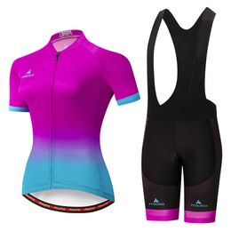 Cycling Jersey Sets MILOTO Women Set MTB Bike Clothing Racing Bicycle Clothes Ropa Ciclismo Wear 230815