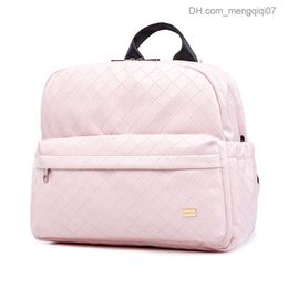 Diaper Bags Soboba Fashionable Play Pink Diaper Bag for Mommies Large capacity well organized space for pregnant women's backpack Z230816