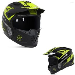 Motorcycle Helmets Latest ECE/R-22.06 Approved Modualr Helmet Downhill AM DH Cross Detachable Chin Combination Cascos Para Moto