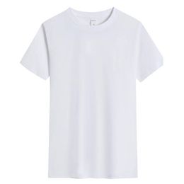 BMY 205 # Men's 190g Ice Silk Cotton Round Neck T-shirt